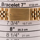 VINTAGE 1988 Rolex Oyster Perpetual Date 34mm CHAMPAGNE 14K Gold Fluted 15037