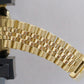 VINTAGE 1988 Rolex Oyster Perpetual Date 34mm CHAMPAGNE 14K Gold Fluted 15037