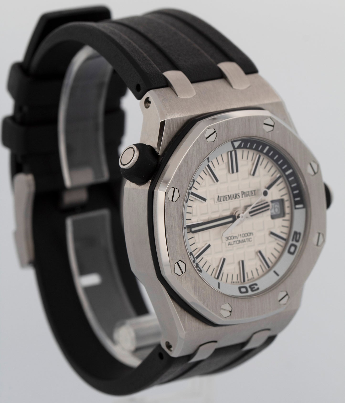 2017 PAPERS Audemars Piguet Royal Oak Offshore WHITE 42mm 15710ST.OO.A010CA.01
