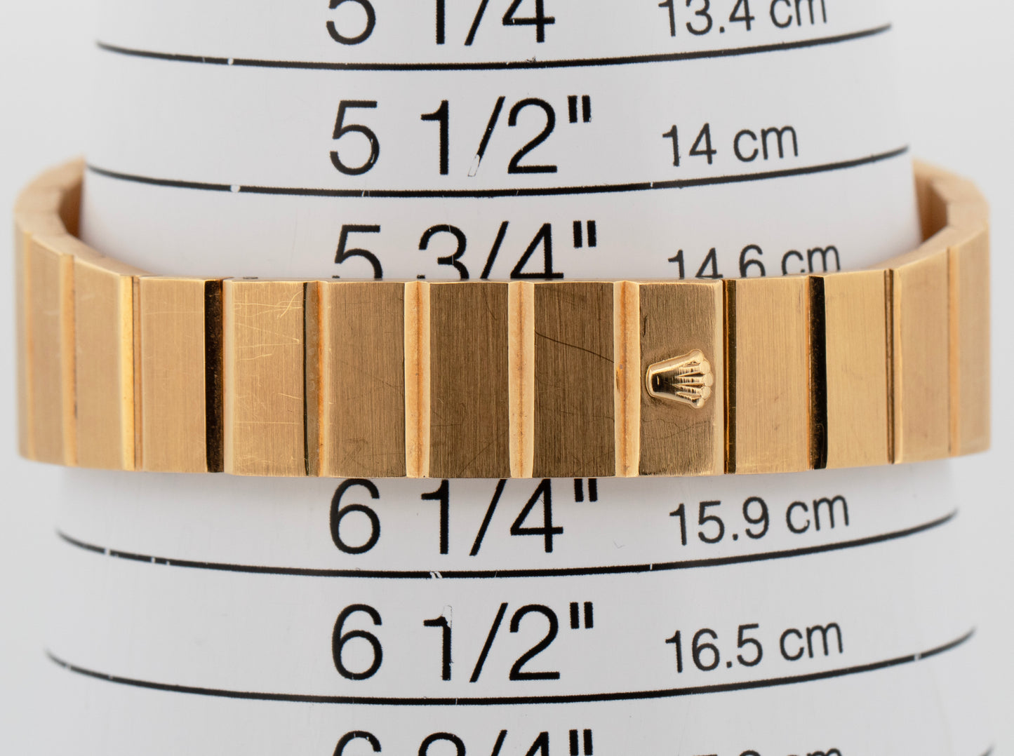 UNPOLISHED 1976 Ladies Rolex QUEEN MIDAS Champagne 18K Yellow Gold 24mm 4313