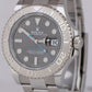 MINT PAPERS Rolex Yacht-Master 40mm Rhodium Platinum Stainless Watch 126622 B+P