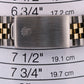 1993 Rolex DateJust 36mm CHAMPAGNE 18K Yellow Gold Stainless Steel JUBILEE 16233