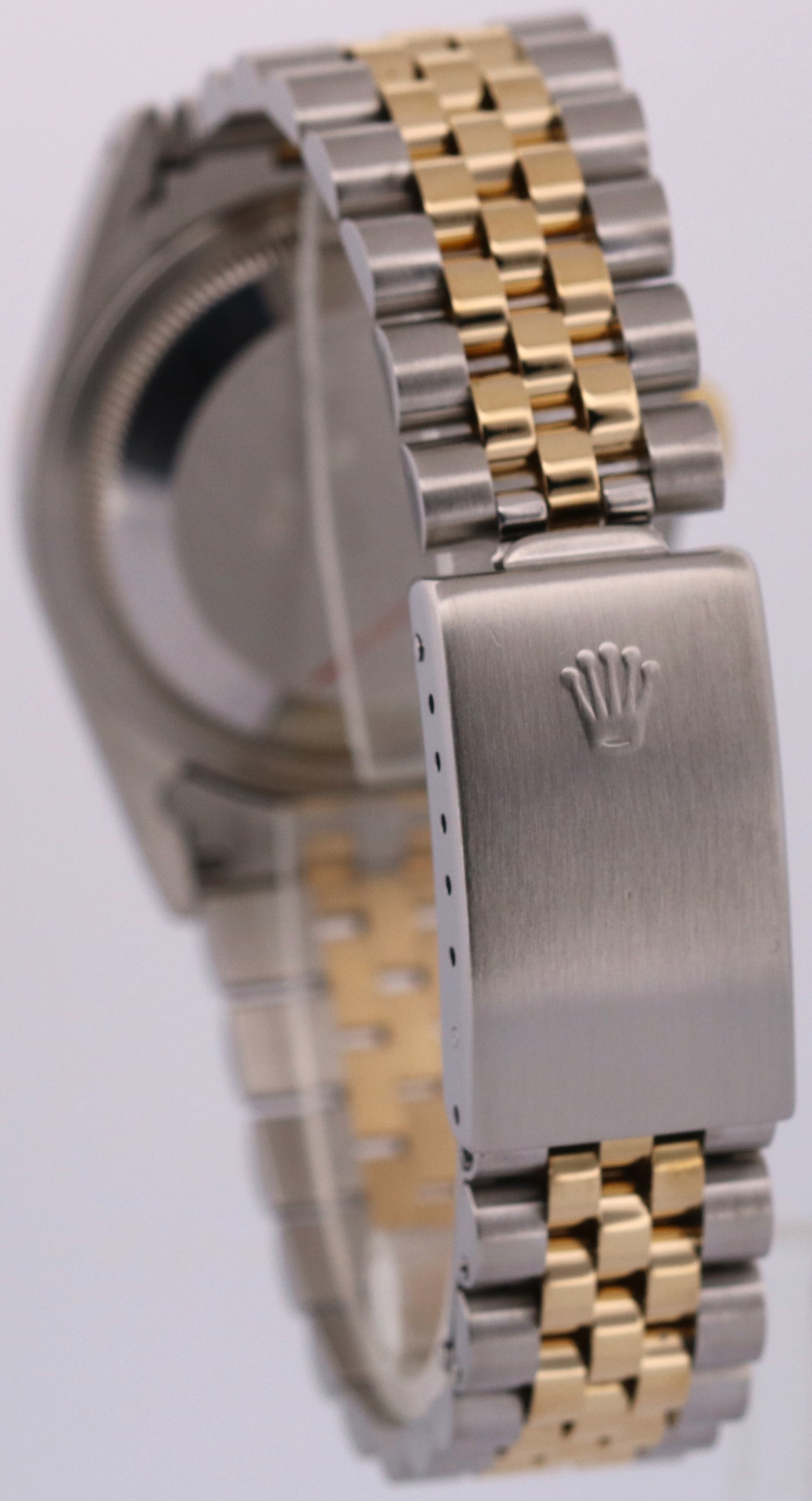 1993 Rolex DateJust 36mm CHAMPAGNE 18K Yellow Gold Stainless Steel JUBILEE 16233