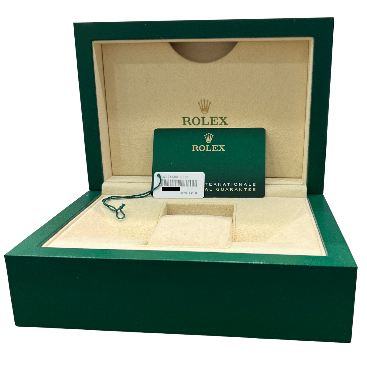 2021 Rolex Sea-Dweller Red 126600 Black Stainless Steel 43mm Watch Box Papers