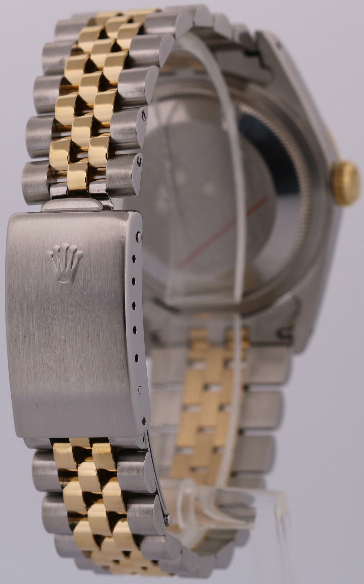 1993 Rolex DateJust 36mm CHAMPAGNE 18K Yellow Gold Stainless Steel JUBILEE 16233