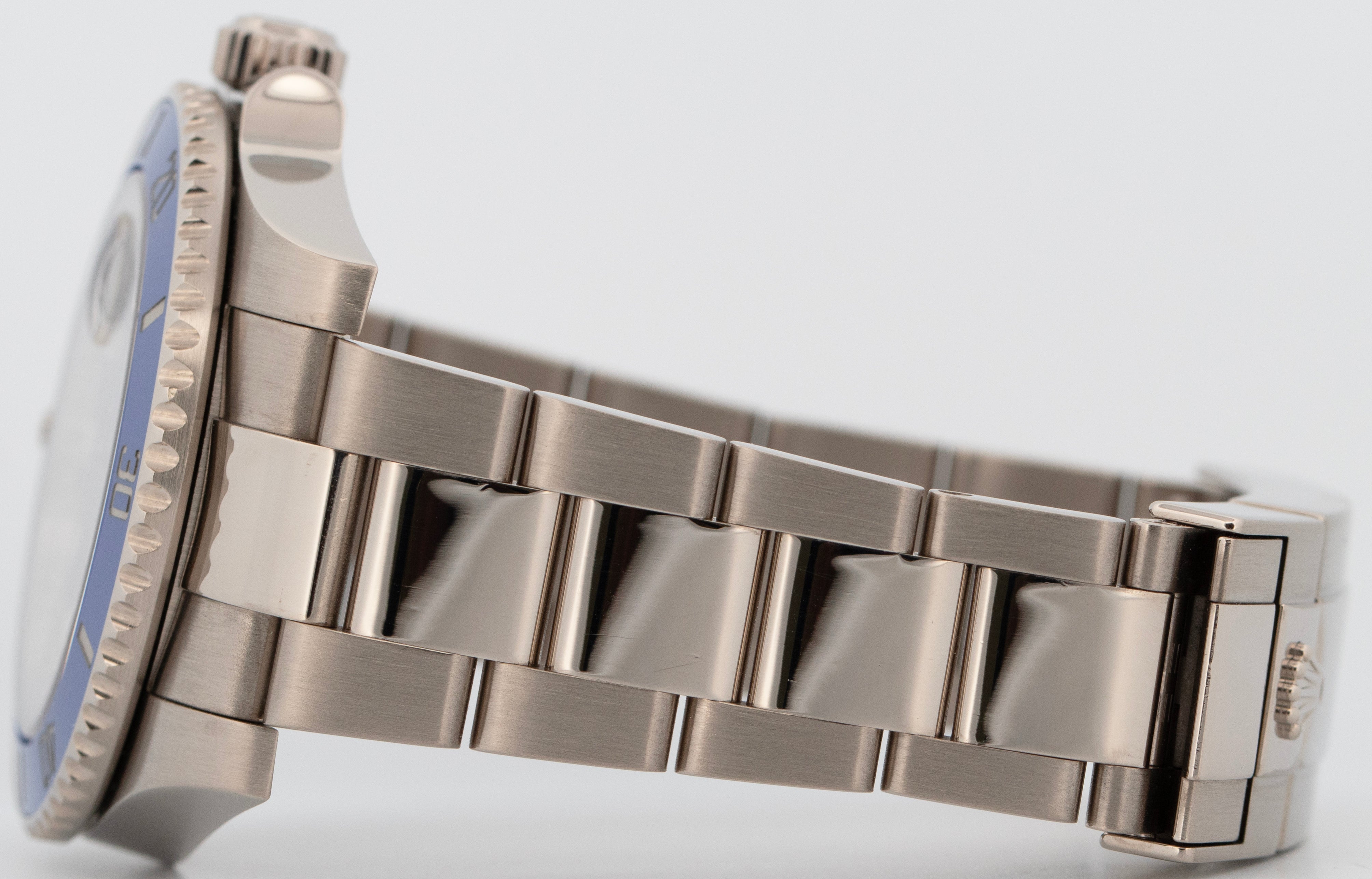 Rolex Submariner Date 18K White Gold SMURF Blue Ceramic 40mm