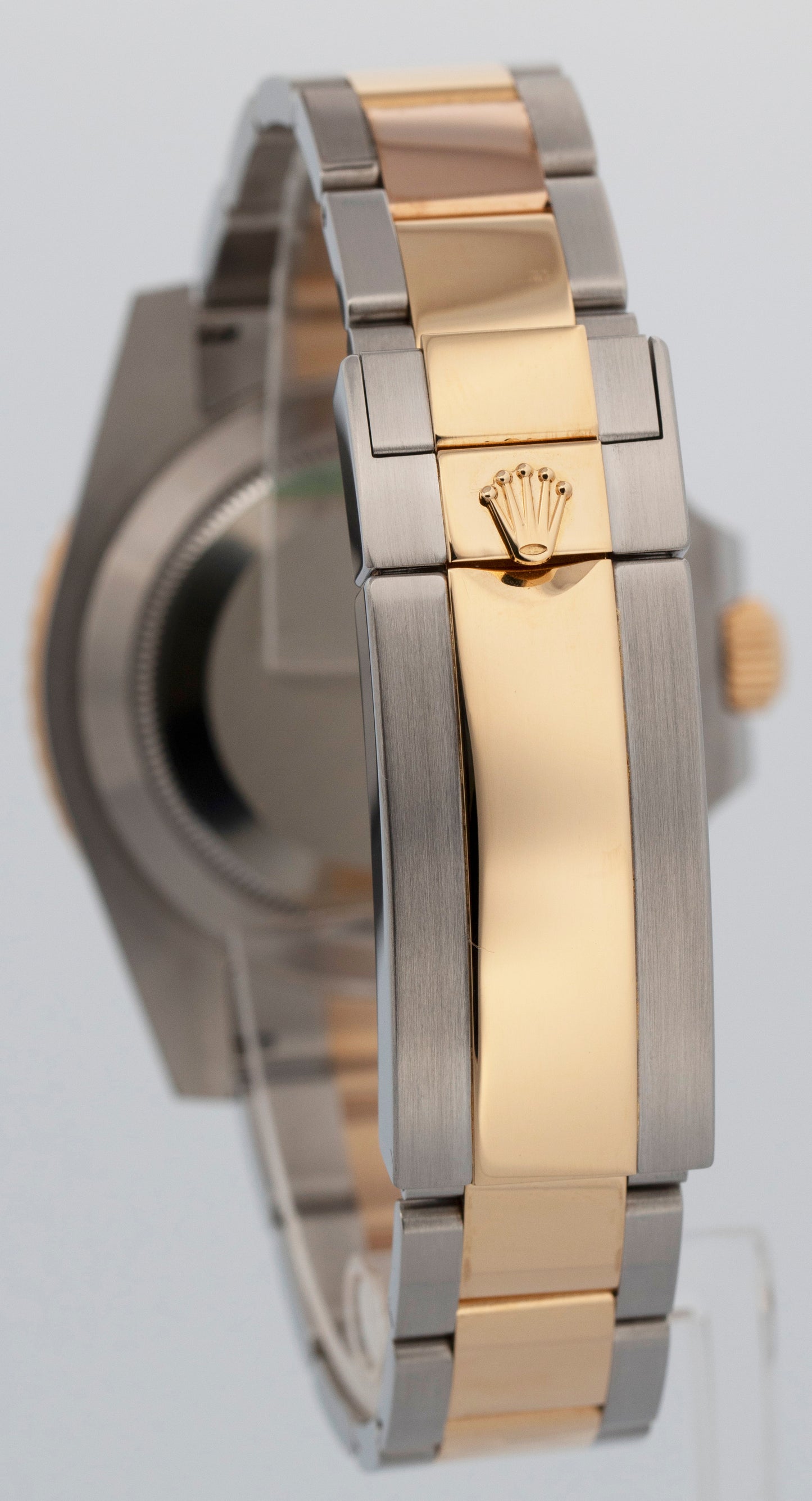 Rolex Submariner Date 18K Yellow Gold Steel BLUE Ceramic 40mm 116613 LB Watch