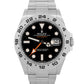 Rolex Explorer II 42mm Black Stainless Steel Date GMT Automatic Watch 226570