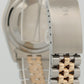 Rolex DateJust 36mm SILVER Two-Tone 18K Yellow Gold Steel Fluted JUBILEE 16233