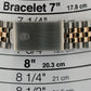 Rolex DateJust 36mm SILVER Two-Tone 18K Yellow Gold Steel Fluted JUBILEE 16233