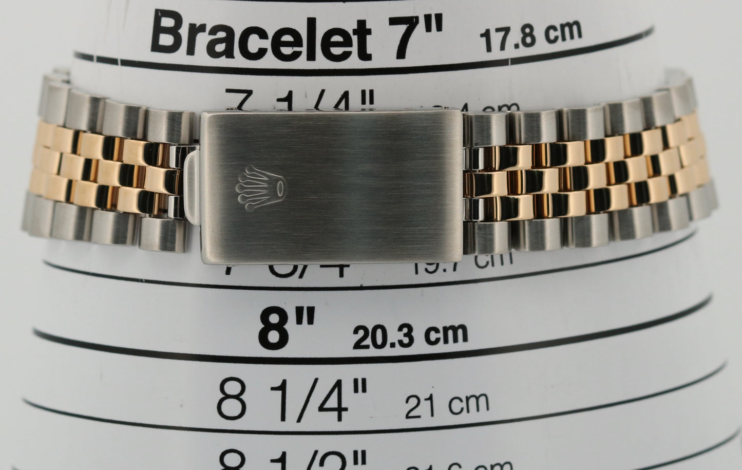 Rolex DateJust 36mm SILVER Two-Tone 18K Yellow Gold Steel Fluted JUBILEE 16233