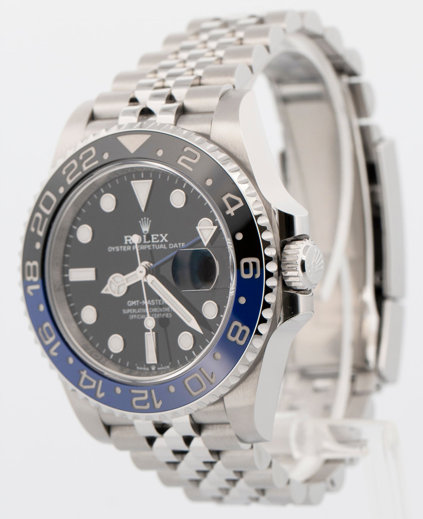 2025 PAPERS Rolex GMT-Master II Batman BLUE BLACK 40mm 126710 BLNR Watch BOX