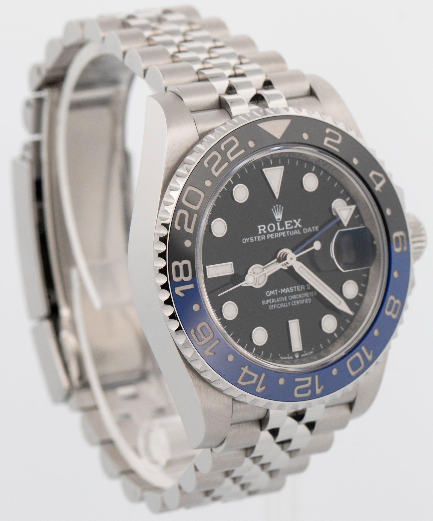 2025 PAPERS Rolex GMT-Master II Batman BLUE BLACK 40mm 126710 BLNR Watch BOX