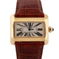Cartier Tank Divan Mini WHITE 18K Yellow Gold 31.5mm 2601 / W6300356 Watch