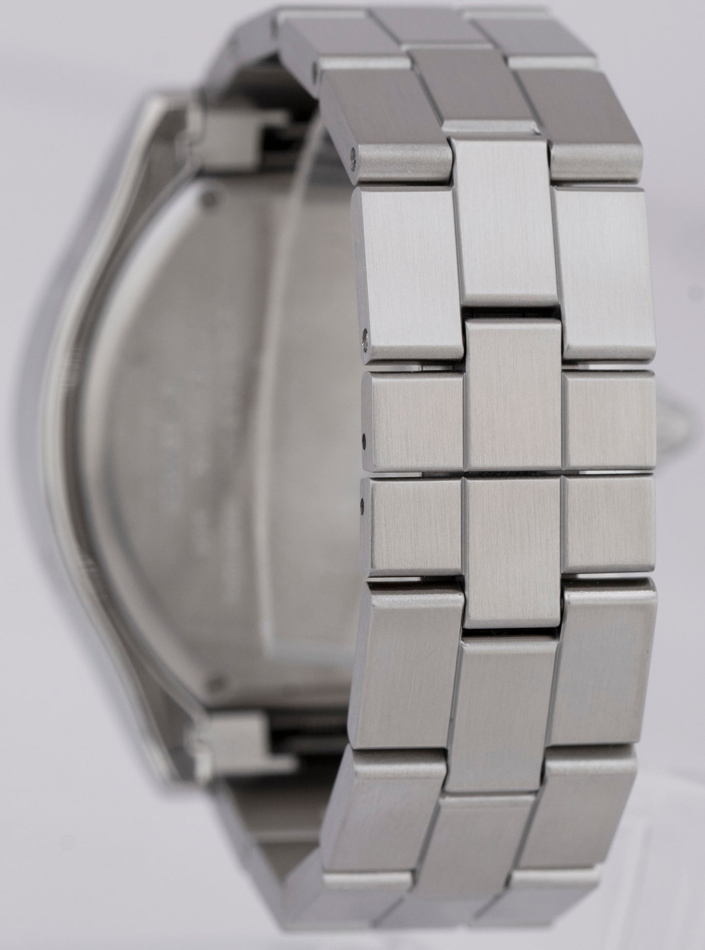Cartier Roadster Silver Roman 44mm Steel Chronograph Watch 3405 / W6206019 BOX