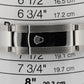 Rolex DateJust II BLACK ROMAN Stainless Steel Oyster 18K Gold 41mm Watch 116334