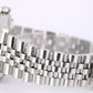 VINTAGE Rolex Datejust Stainless Steel Blue Pie Pan 36mm 1600 Jubilee Watch