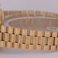 Ladies Rolex DateJust President Bark 26mm Champagne Linen 18K Gold Watch 6917