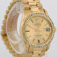 VINTAGE 1979 Ladies Rolex DateJust President CHAMPAGNE DIAMOND 31mm 18K 6827