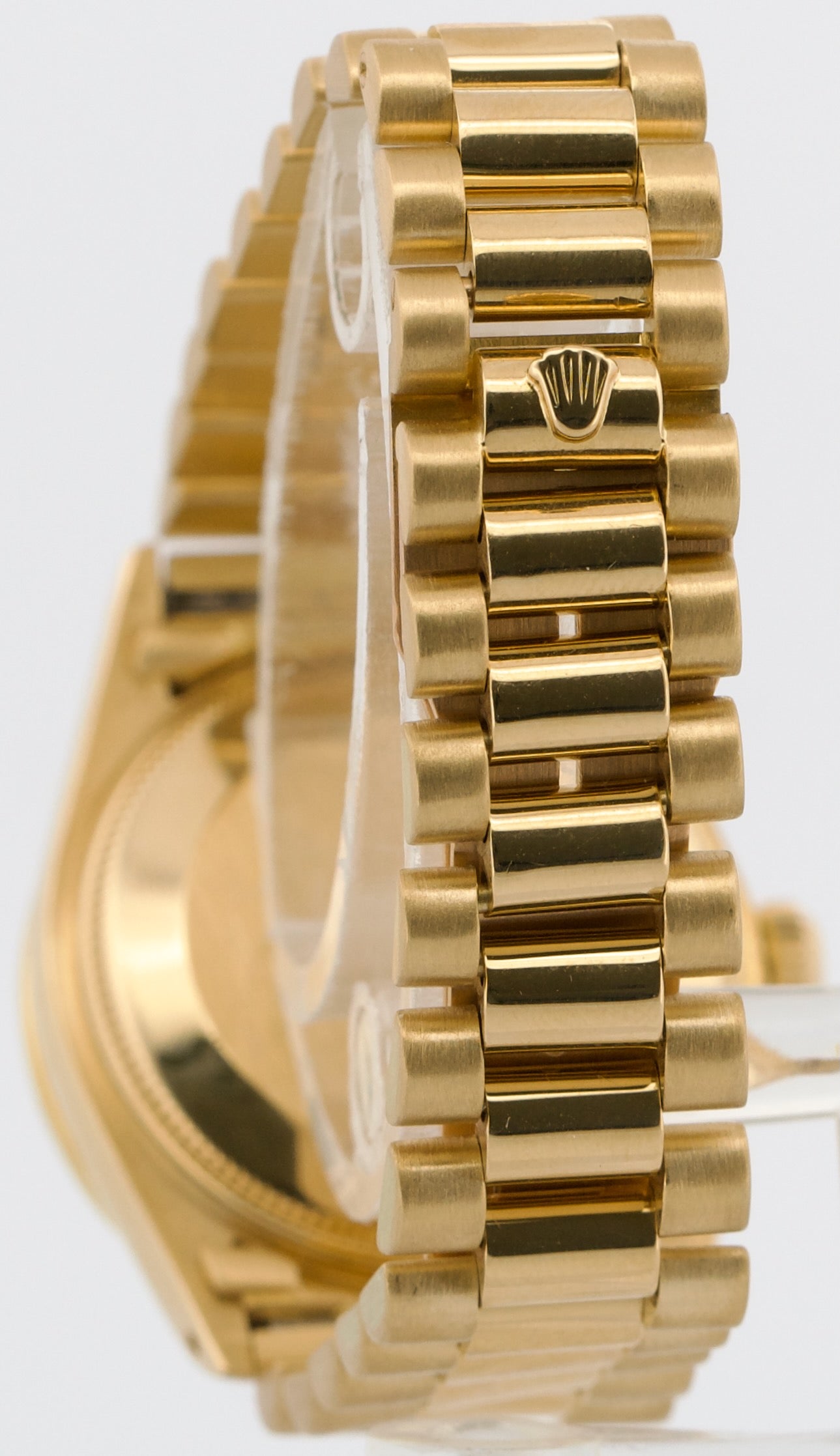 VINTAGE 1979 Ladies Rolex DateJust President CHAMPAGNE DIAMOND 31mm 18K 6827