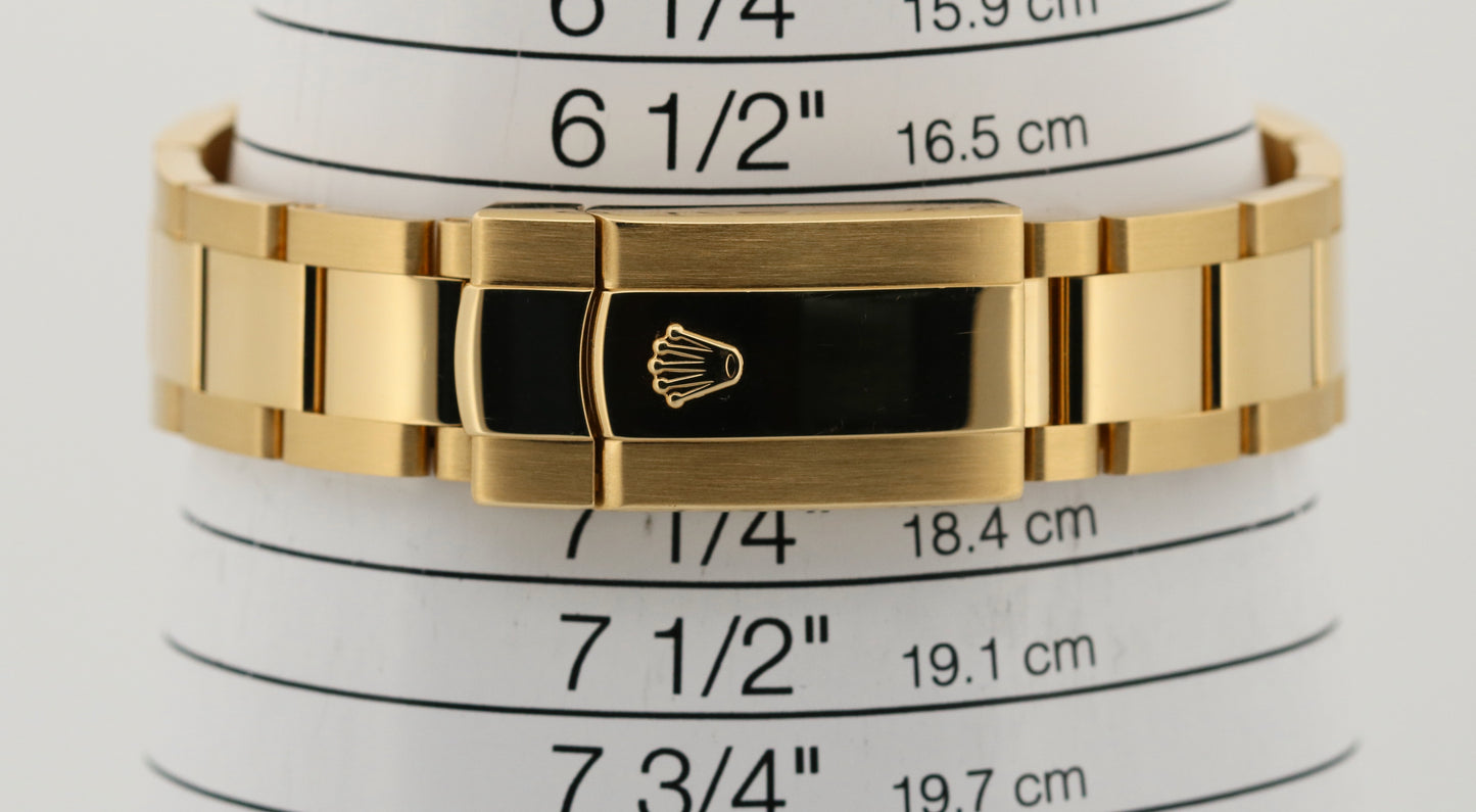 MINT PAPERS Rolex Sky-Dweller CHAMPAGNE ARABIC 18K Yellow Gold 42mm 326938 BOX