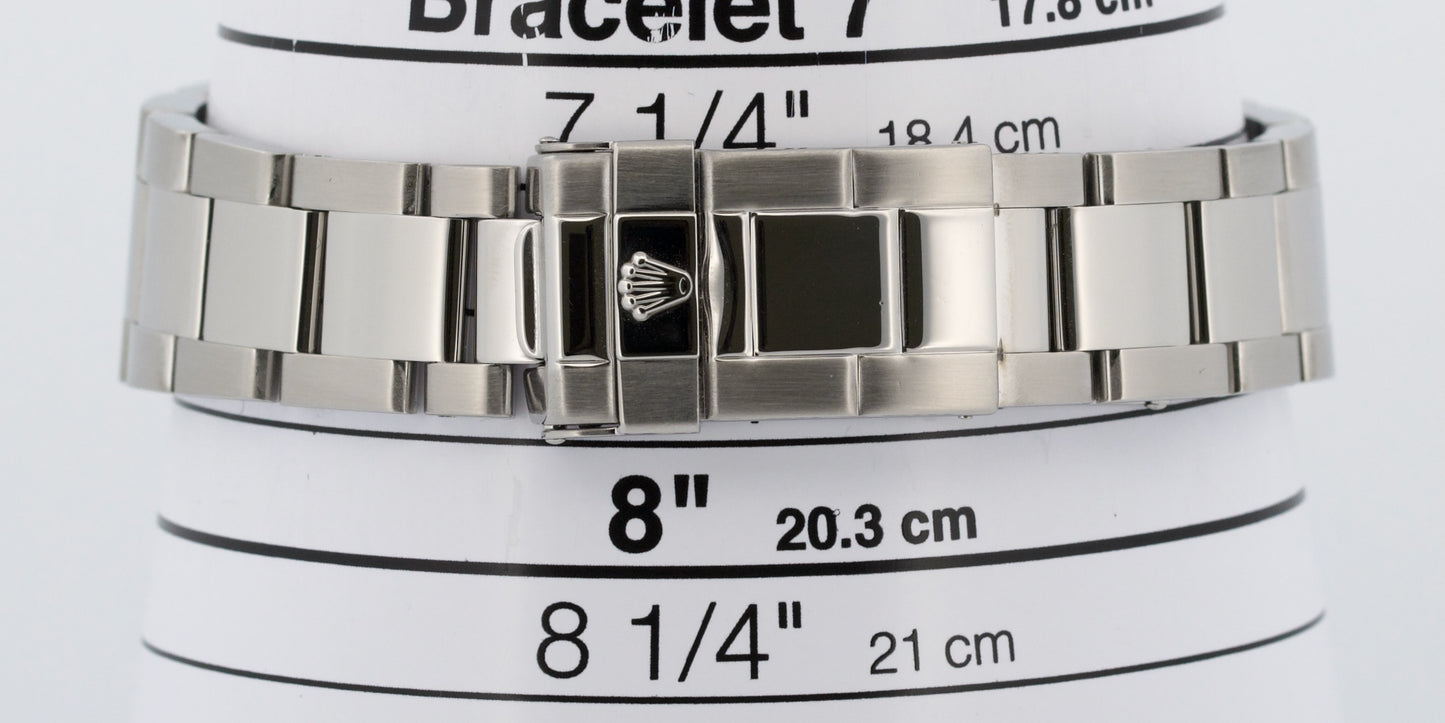 Rolex Yacht-Master PLATINUM Stainless Steel 40mm Oyster Date YM1 Watch 16622