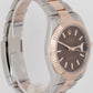 MINT 2021 PAPERS Rolex DateJust 41 Rose Gold Chocolate Two-Tone 126331 Watch BOX