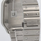 2022 PAPERS Cartier Santos 39.8mm WHITE ROMAN Stainless Steel 4072 WSSA0018 BOX