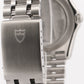 VINTAGE 1969 Tudor Monarch WHITE ARABIC 36mm Stainless Steel Quartz 15630 BOX