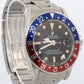 VINTAGE 1971 Rolex GMT-Master Red Blue PATINA PEPSI Black Oyster Steel 40mm 1675
