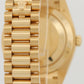 PAPERS Rolex Day-Date President 40mm SILVER ROMAN 18K Yellow Gold 228238 BOX