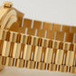 PAPERS Rolex Day-Date President 40mm SILVER ROMAN 18K Yellow Gold 228238 BOX