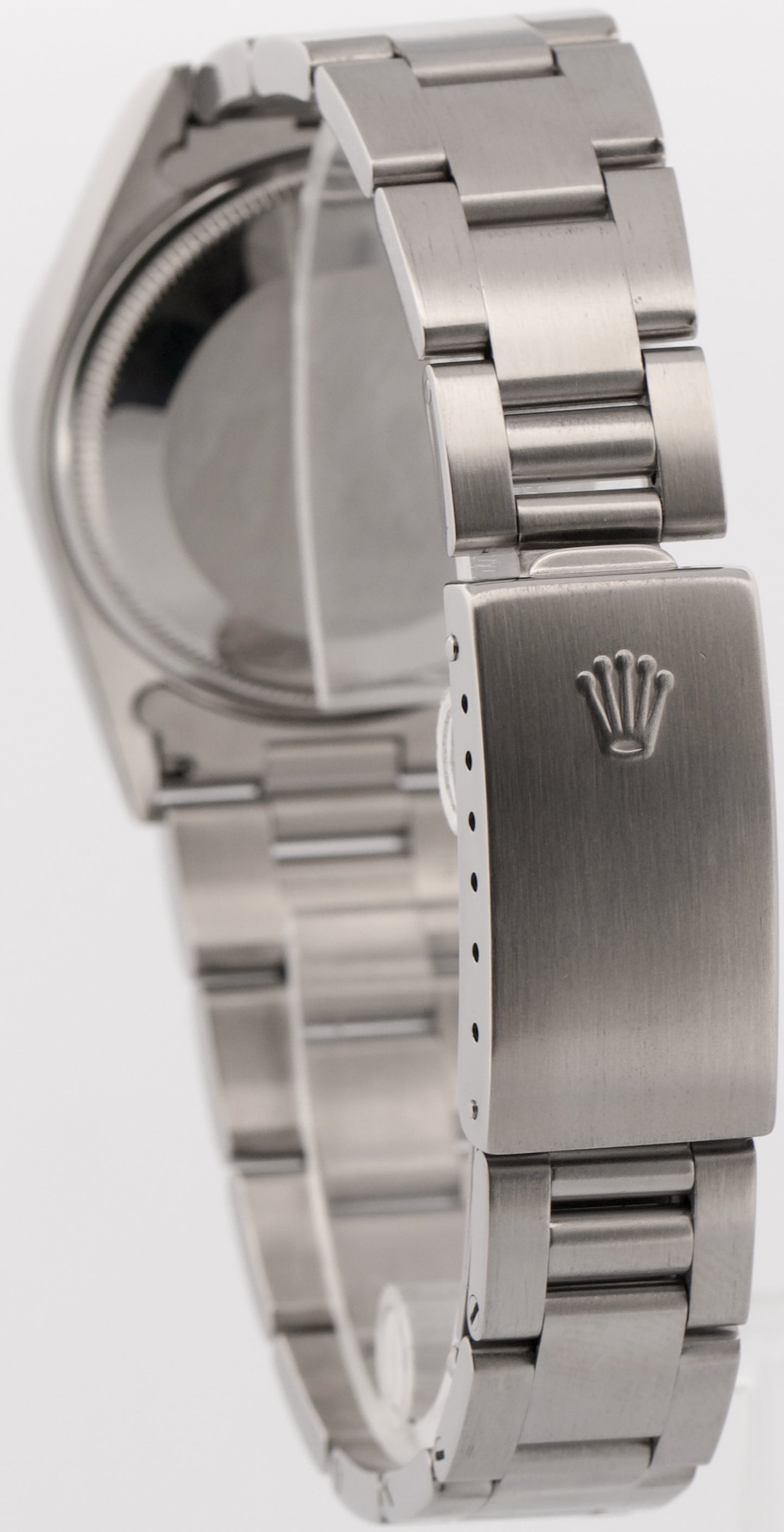 PAPERS 1997 Rolex Oyster Perpetual Air-King SILVER Steel OYSTER 34mm 14000 BOX
