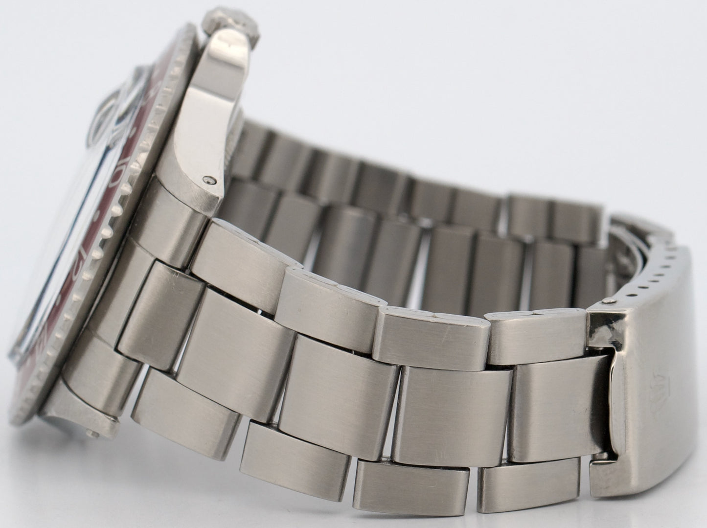 VINTAGE 1971 Rolex GMT-Master Red Blue PATINA PEPSI Black Oyster Steel 40mm 1675