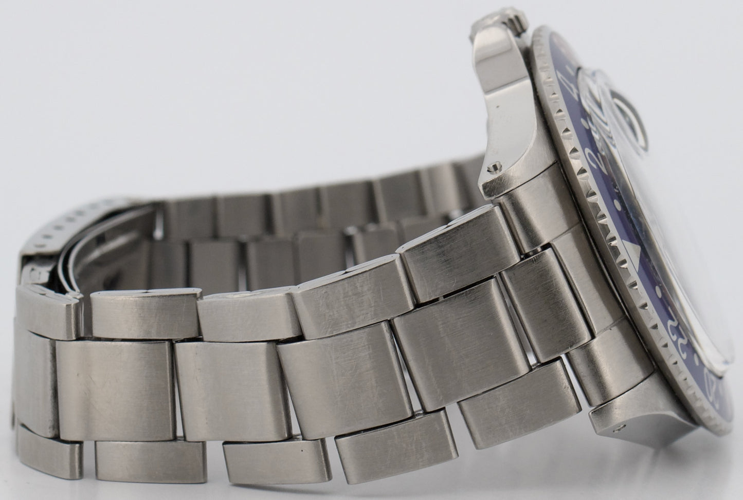 VINTAGE 1971 Rolex GMT-Master Red Blue PATINA PEPSI Black Oyster Steel 40mm 1675