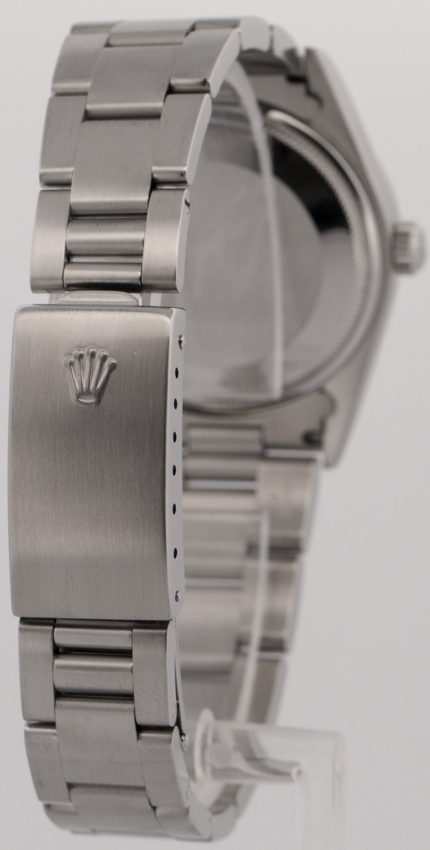 PAPERS 1997 Rolex Oyster Perpetual Air-King SILVER Steel OYSTER 34mm 14000 BOX
