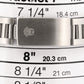 PAPERS 1997 Rolex Oyster Perpetual Air-King SILVER Steel OYSTER 34mm 14000 BOX