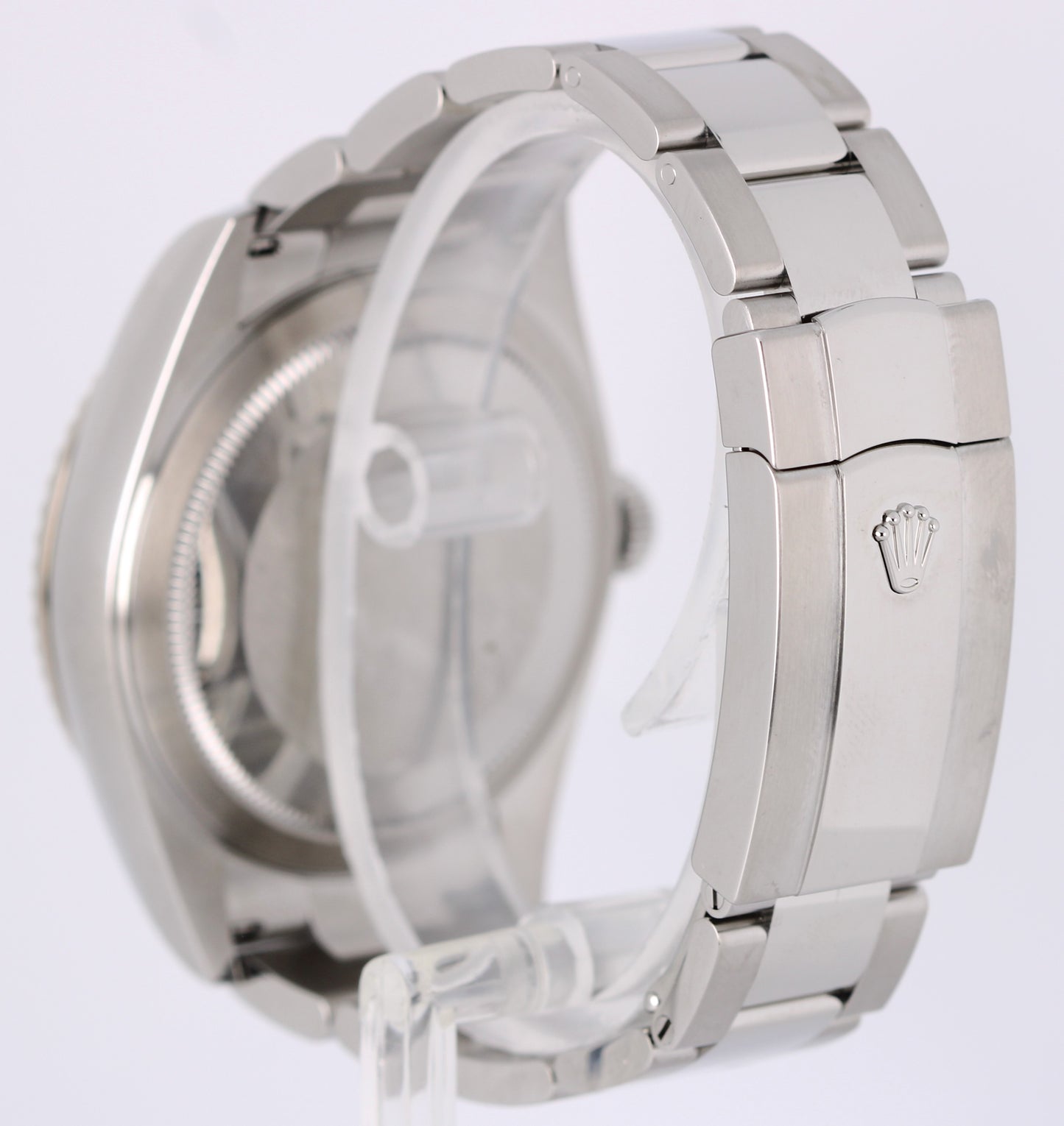 AUG. 2025 PAPERS Rolex Sky-Dweller Steel GREEN 42mm 336934 Fluted Watch BOX