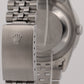 2002 PAPERS Rolex DateJust Turn-O-Graph SILVER ROMAN 18K Steel JUBILEE 16264 BOX