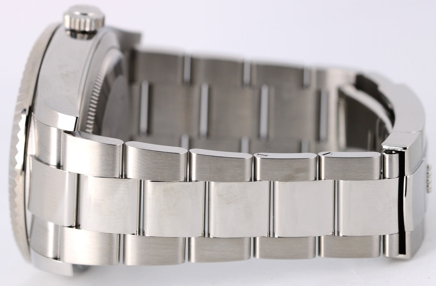 AUG. 2025 PAPERS Rolex Sky-Dweller Steel GREEN 42mm 336934 Fluted Watch BOX