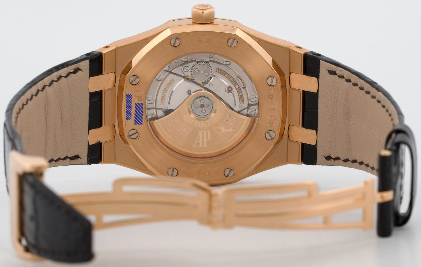 Audemars Piguet Royal Oak 18K Gold WHITE Leather 39mm 15300OR.OO.D088CR.02 BOX