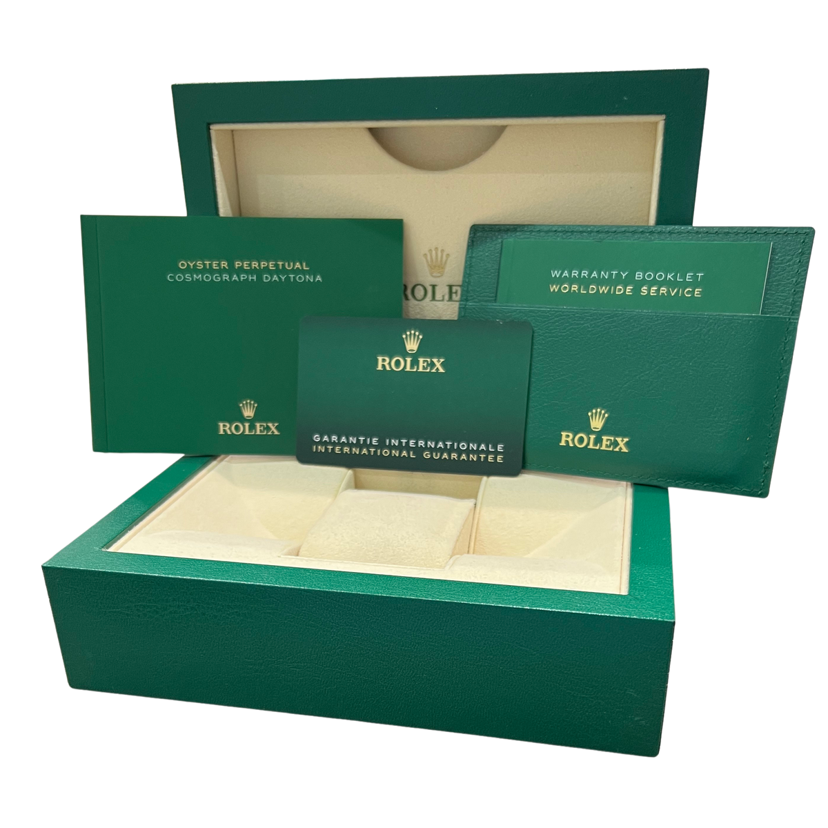 2021 Rolex Daytona Cosmograph 116519 LN Ghost 18K Gold 40mm Watch Box Papers