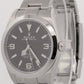 2016 PAPERS Rolex Explorer BLACK Stainless Steel MK2 39mm Oyster 214270 BOX