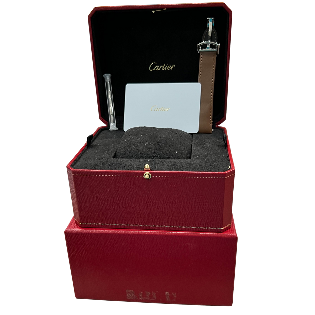 Cartier Santos 4072 / W2SA0009 White Two-Tone Gold 39.8mm Watch Box Papers