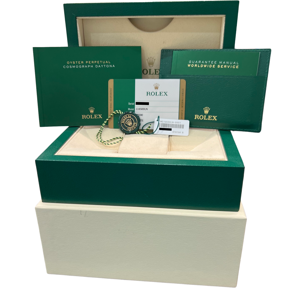 2016 Rolex Daytona Cosmograph 116500 LN Panda White Steel 40mm Watch Box Papers