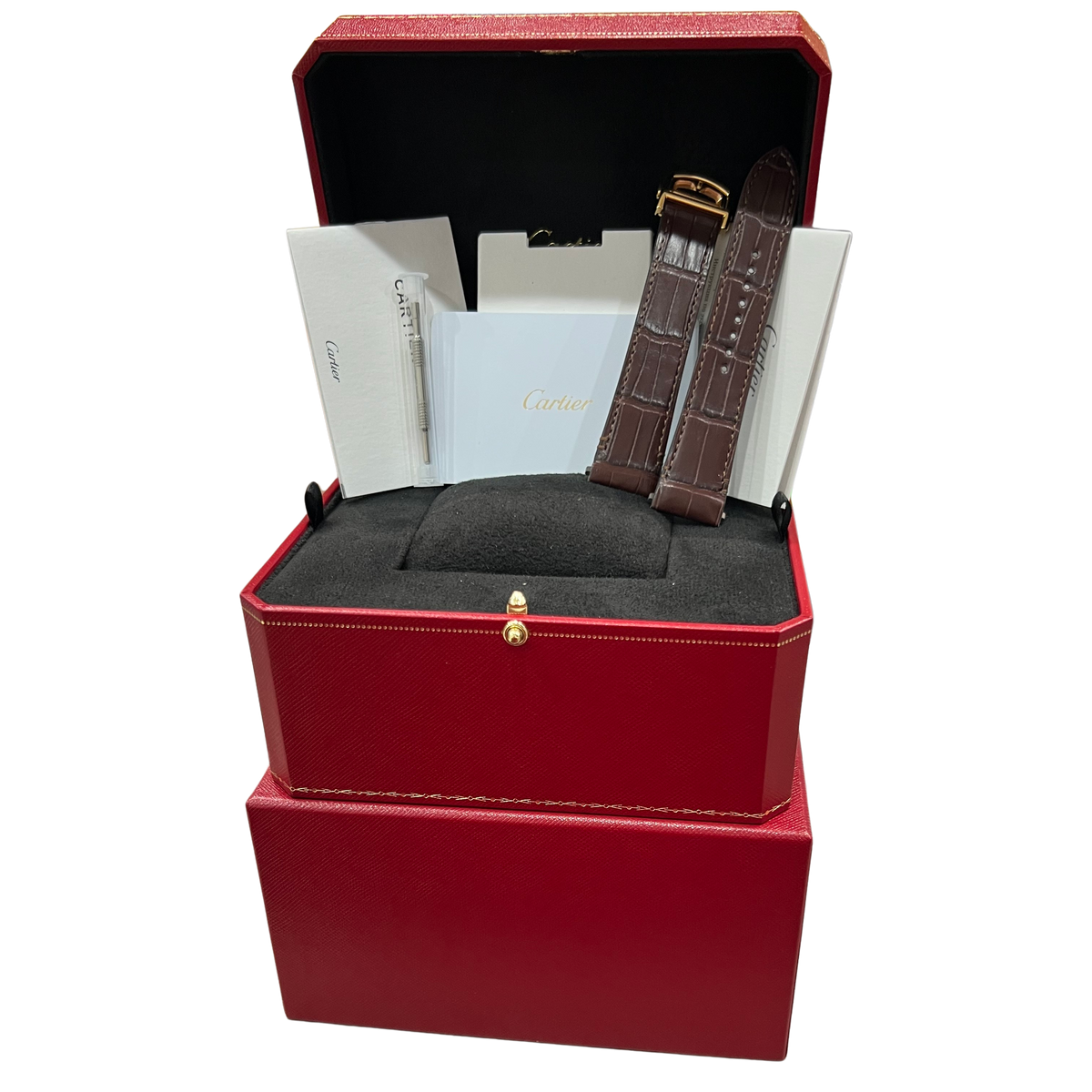 2024 Cartier Santos de Cartier Large 4070 / WGSA0029 Silver 39.8mm Box Papers