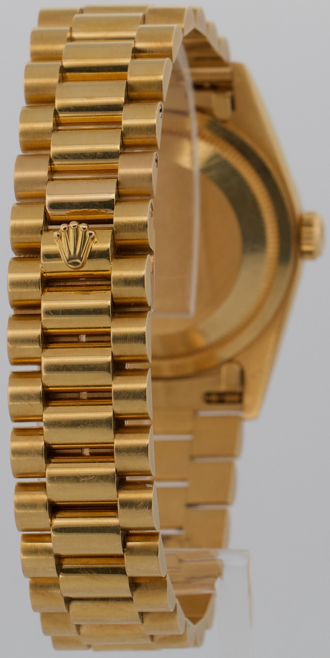 1996 Rolex Day-Date President FACTORY BLACK ONYX 36mm 18K Yellow Gold 18238