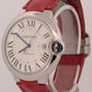 2023 PAPERS Cartier Ballon Bleu SILVER Automatic 42mm 3765 W69016Z4 Watch BOX
