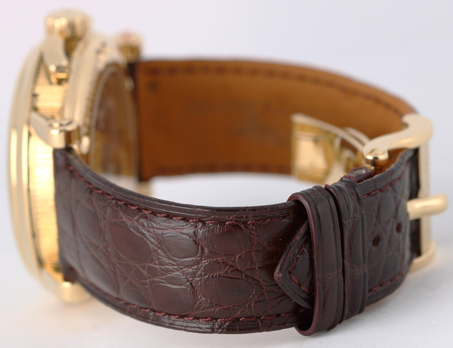 Breguet Horloger de la Marine 18k Yellow Gold Silver 42mm 5827BA Watch