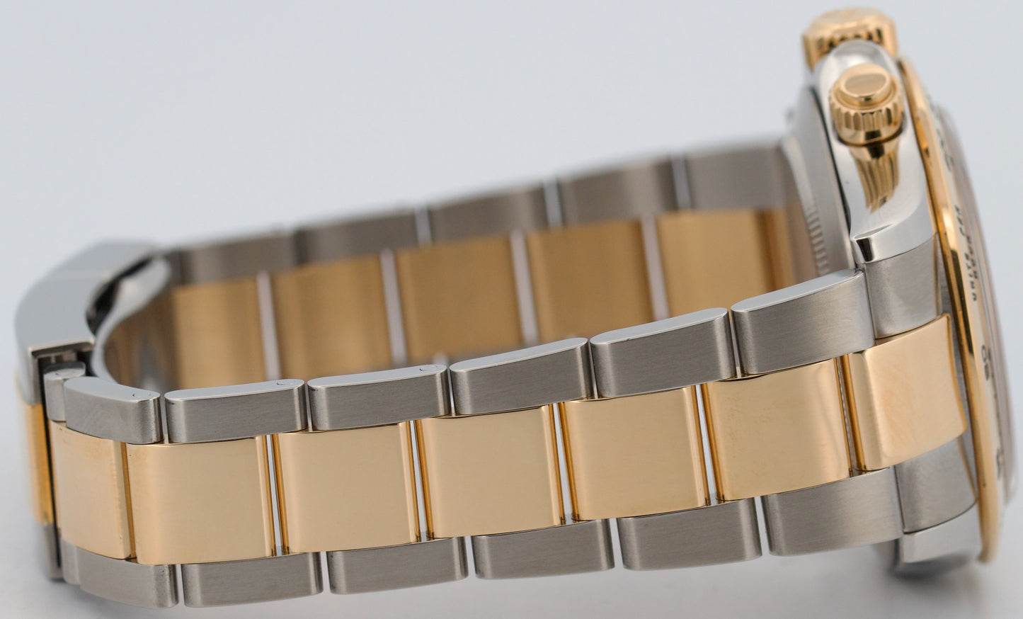 2016 PAPERS Rolex Daytona TAHITIAN MOP DIAMOND Steel 18K Yellow Gold 116503 BOX